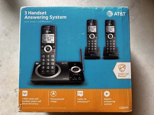 Cordless phone answering - at&t,